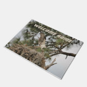 Custom Osprey Doormat Fußmatte (Schrägansicht)