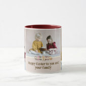 Custom Osterferien Foto Collage Coffee Tasse (Zentrum)