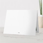 Custom Our Best Christmas ,Cat Photo Karte (Rückseite)