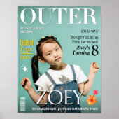 Custom OUTER Magazine Cover for Teen Girls K-Pop Poster (Vorne)