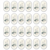 Custom Oval Sticker 12oz Honey Zylinder Honeydew (Vorderseite)