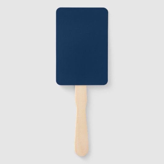 Custom Oxford Blue Paddle Fans - Bulk Set Fächer (Rückseite)