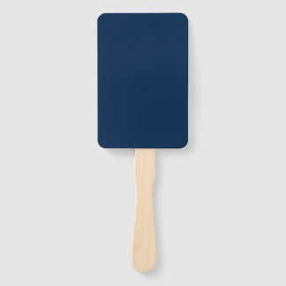 Custom Oxford Blue Paddle Fans - Bulk Set Fächer