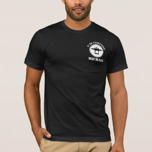Custom P-38 Lightning Pocket Logo Golf T-Shirt