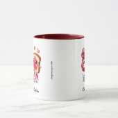 Custom Paares Funny Zitat "Jam to My Toast" Tasse (Zentrum)