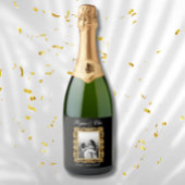 Custom Paares Wedding-Geschenk Schaumweinetikett