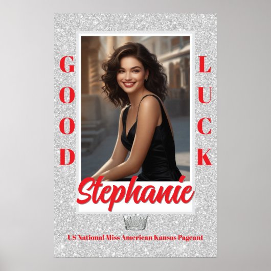 Custom Pageant Door Banner Poster (Vorne)