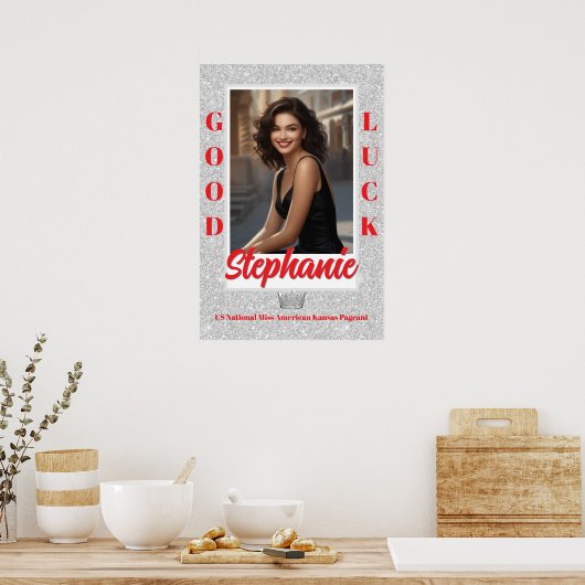 Custom Pageant Door Banner Poster (Küche)