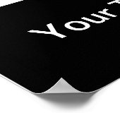 Custom Pageant Queen Poster (Ecke)