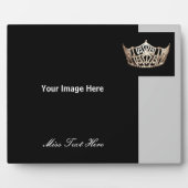 Custom Pageant Royalty Foto Plaque Fotoplatte (Vorderseite)