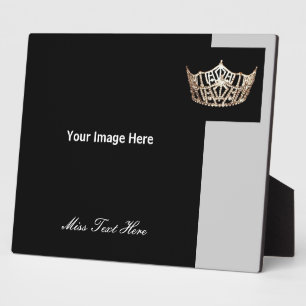 Custom Pageant Royalty Foto Plaque Fotoplatte