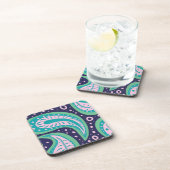 Custom Paisley Hard Plastic Untersetzer (Rechte Seite)