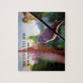 Custom palästinensisches Dorf Morning Laughing Dov Puzzle (Vertikal)