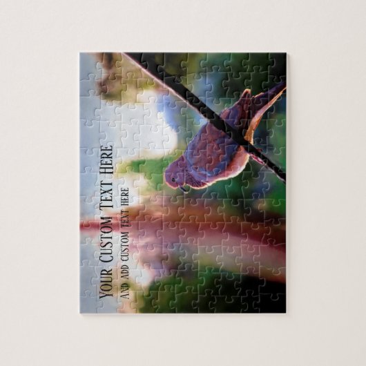 Custom palästinensisches Dorf Morning Laughing Dov Puzzle (Vertikal)