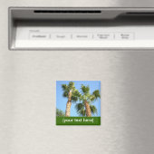 Custom Palm Tree Magnet (In Situ (Geschirrspüler))