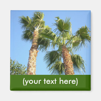 Custom Palm Tree Magnet