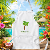 Custom Palm Tree Schürze