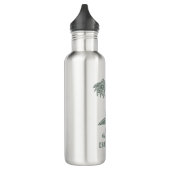 Custom Palm Tree Tropical Hawaiian Edelstahlflasche (Links)