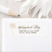 Custom Palm Tree Wedding Logo (Insitu)