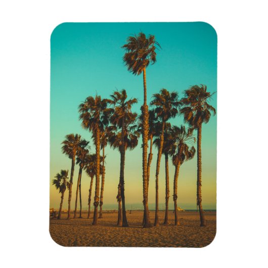 Custom Palm Trees Foto Magnet (Vertikal)