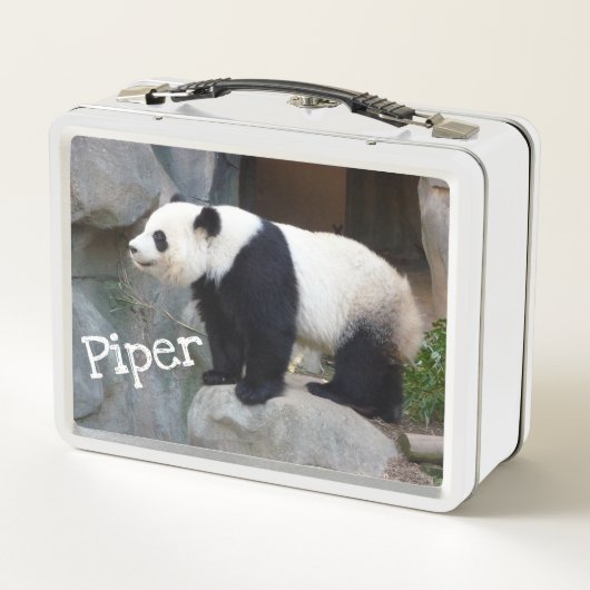 Custom Panda Bear Lunchbox (Rückseite)