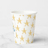 Custom Paper Cups Beach Baby Dusche Pappbecher (Links)