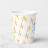 Custom Paper Cups Beach Baby Dusche Pappbecher (Rechts)