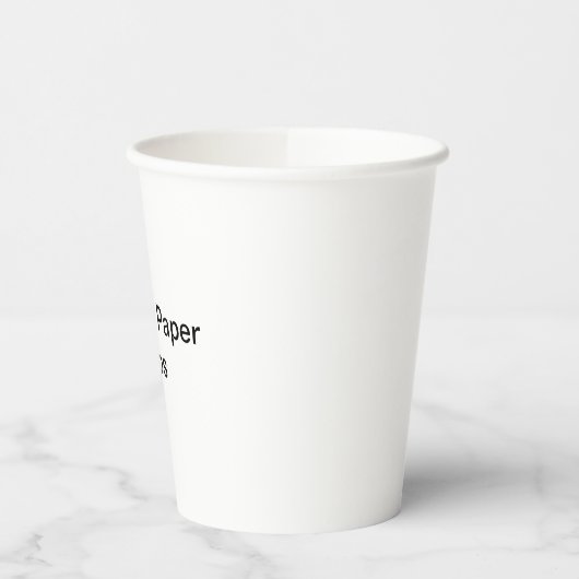 Custom Paper Cups Pappbecher (Links)