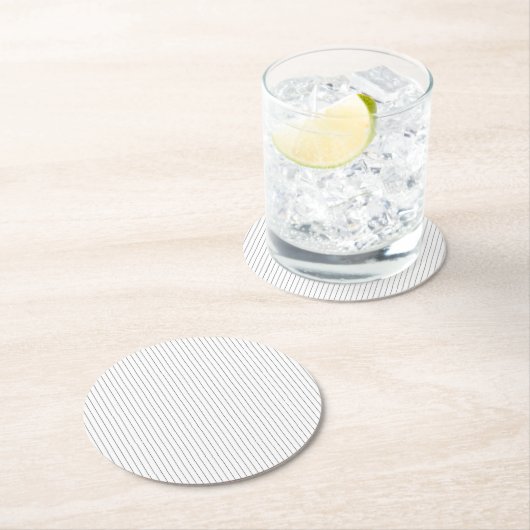 Custom Paper Drink Coasters | Printed Style Runder Pappuntersetzer (Vor Ort)