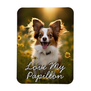 Custom Papillon Kühlschrank Magnet