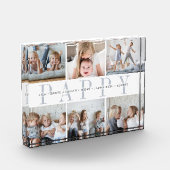 Custom Pappy Grandchildren Fotoblock (Links)
