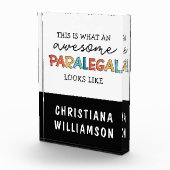 Custom Paralegal Phantastisch Legal Assistant Funn Fotoblock (Rechts)