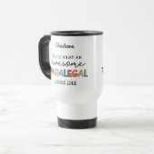 Custom Paralegal Phantastisch Legal Assistant Funn Reisebecher (Vorderseite Links)