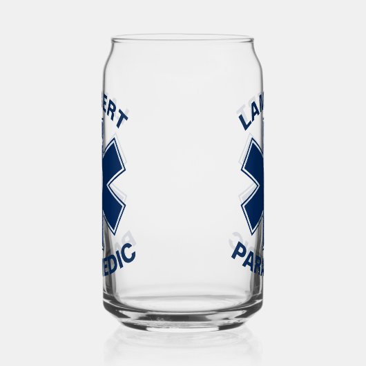 Custom Paramedic EMT EMS Dosenglas (Rechts)