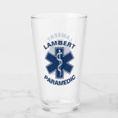 Custom Paramedic EMT EMS Glas (Rückseite)