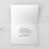 Custom Parrot Name Gratulationen New Bird Adoptier Karte (Innenseite)
