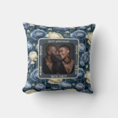 Custom Partners Relationship Throw Pillow Kissen (Vorderseite)