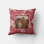 Custom Partners Throw Pillow For Wife Kissen (Rückseite)
