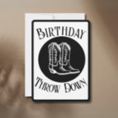 Custom Party Einladung - Country Rodeo Geburtstag