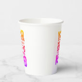 Custom Party Paper Cups | Disposable Birthday Pappbecher (Links)