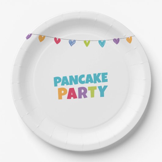 Custom Party Paper Plate Pappteller (Vorderseite)