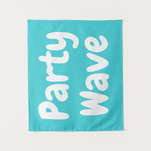 Custom Party Wave Surf Kind Kinderzimmer Boho Kid Wandteppich (Vorderseite)