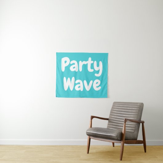 Custom Party Wave Surf Kind Kinderzimmer Boho Kid Wandteppich (Beispiel (Horizontal))