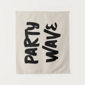 Custom Party Wave Surf Kind Kinderzimmer Boho Kid Wandteppich (Vorderseite)