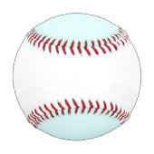 Custom Pastel Blue Baseball (Rückseite)