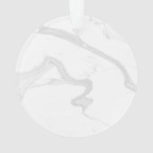 Custom Pastel Blue Shiba Inu Silhouette  Ornament (Rückseite)