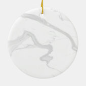 Custom Pastel Blue Shiba Inu Silhouette Ornament (Hinten)