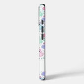 Custom Pastel Cat Pattern Phone Case  (Rückseite / Links)