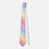 Custom Pastel Colors Womens Mens Unisex Elegante Krawatte (Vorderseite)