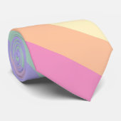 Custom Pastel Colors Womens Mens Unisex Elegante Krawatte (Gerollt)